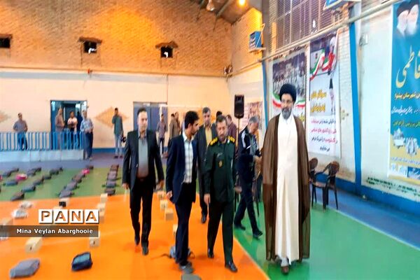 برگزاری رزمایش جهادگران فاطمی شهرستان‌پیشوا به‌مناسبت هفته تربیت‌بدنی