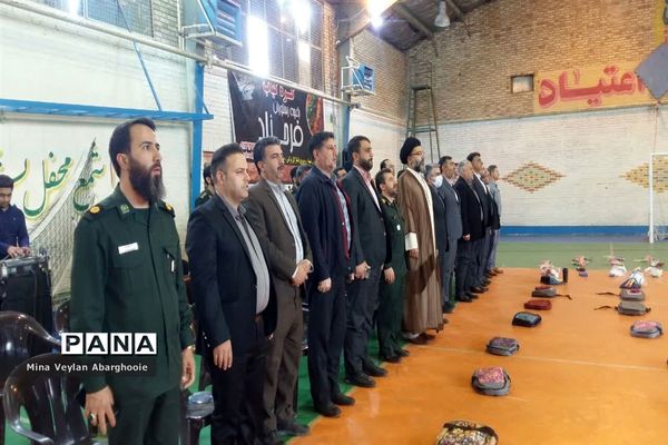 برگزاری رزمایش جهادگران فاطمی شهرستان‌پیشوا به‌مناسبت هفته تربیت‌بدنی