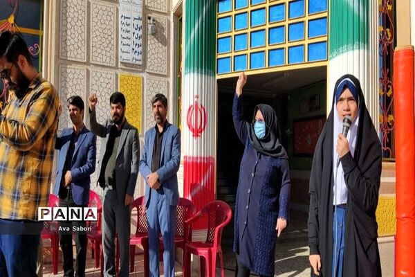 محکومیت جنایات رژیم صهیونیستی در مدارس آباده