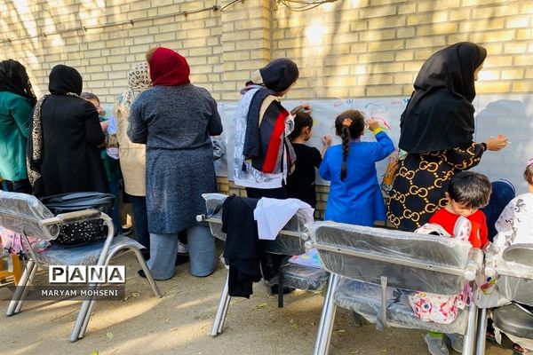 جشنواره نقاشی دیواری در فشافویه