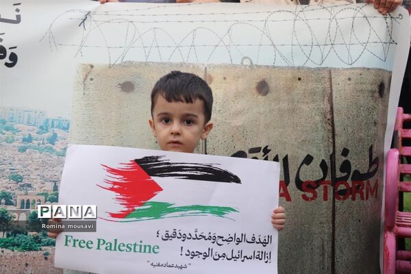 اجتماع طلاب، دانشجویان، دانش‌آموزان به درخواست گروه‌های مقاومت فلسطین