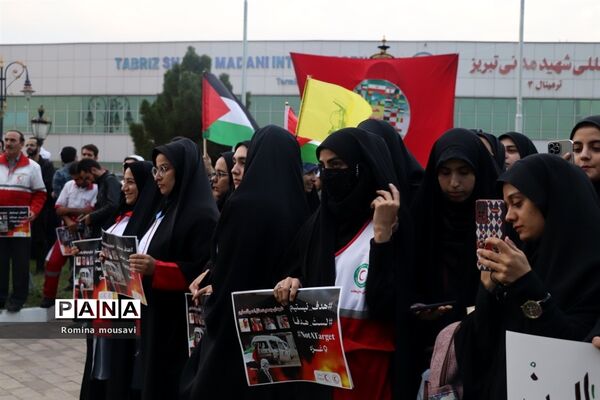 اجتماع طلاب، دانشجویان، دانش‌آموزان به درخواست گروه‌های مقاومت فلسطین