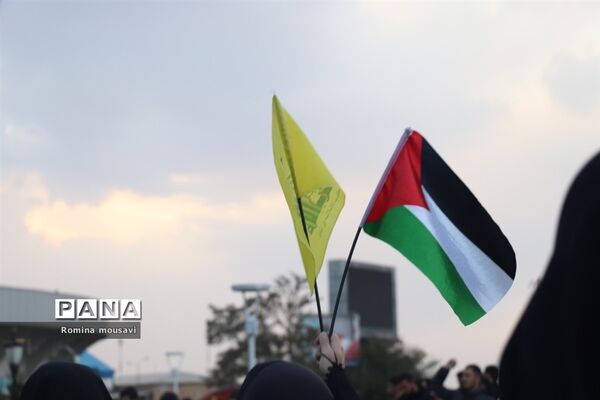 اجتماع طلاب، دانشجویان، دانش‌آموزان به درخواست گروه‌های مقاومت فلسطین