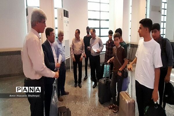 اعزام دانش‌آموزان پسر استان بوشهر به دوره کشوری آموزش خبرنگاران پانا