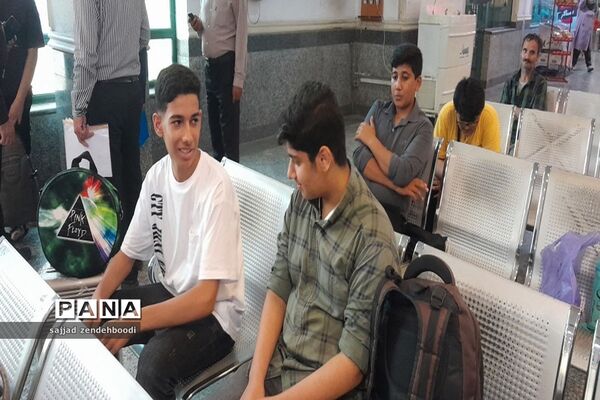 اعزام دانش‌آموزان پسر استان بوشهر به دوره کشوری آموزش خبرنگاران پانا