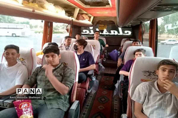 اعزام دانش‌آموزان پسر استان بوشهر به دوره کشوری آموزش خبرنگاران پانا