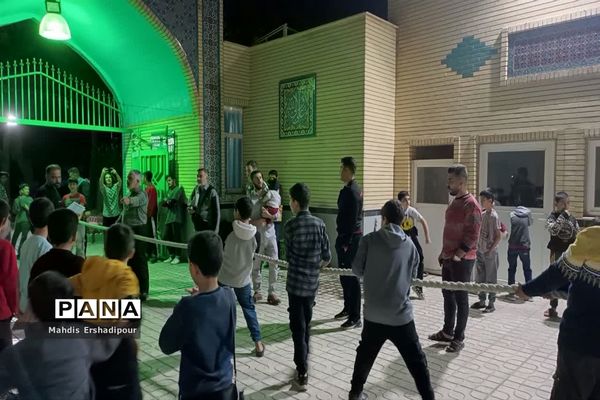 برگزاری مسابقات ورزشی در شهرک شهید درخشان رابط کریم