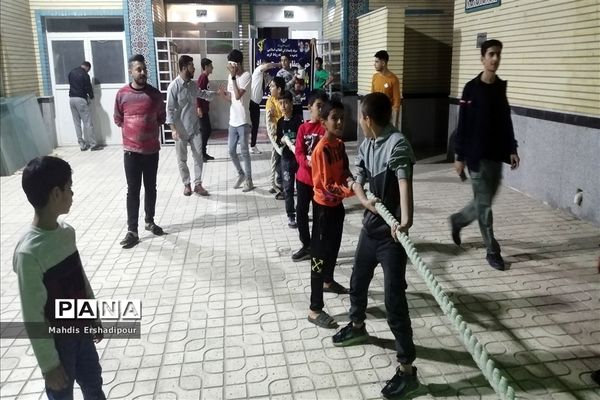 برگزاری مسابقات ورزشی در شهرک شهید درخشان رابط کریم