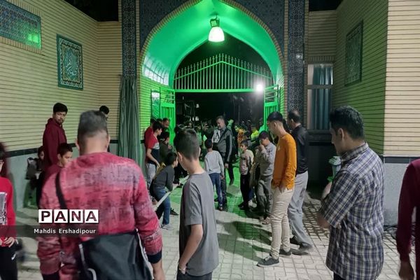 برگزاری مسابقات ورزشی در شهرک شهید درخشان رابط کریم