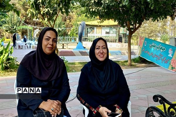 اجرای طرح لبخند اردوهای یک‌روزه شهید نیری در بوستان پانزده خرداد شهرستان‌ورامین