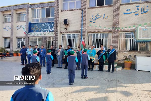 مراسم معنوی صبحگاه انتظار میزبان خدام مسجد مقدس جمکران