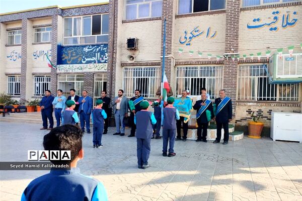 مراسم معنوی صبحگاه انتظار میزبان خدام مسجد مقدس جمکران