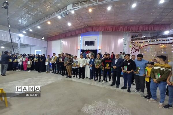 آیین تجلیل از نخبگان و افتخار آفرینان کنکور سراسری ۱۴۰۲ هزار مسجد-شهرستان کلات