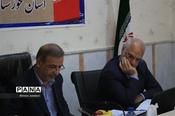 جلسه هیات امناء دانشگاه فرهنگیان خوزستان