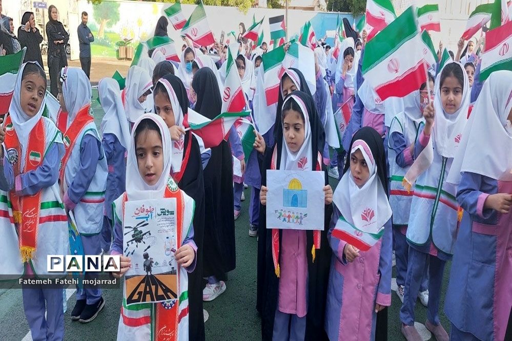 پویش طوفان آب  در بوشهر