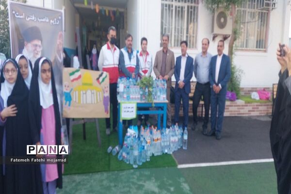 پویش طوفان آب  در بوشهر