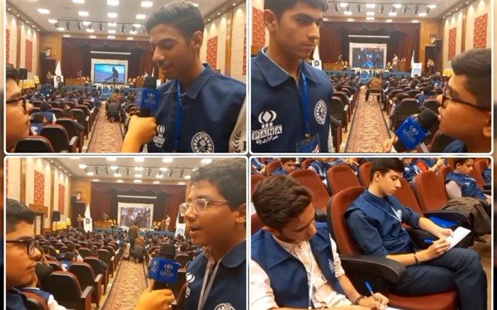 حس و حال دانش‌آموز خبرنگاران شرکت‌کننده در اردوی ملی خبرنگاران پانا