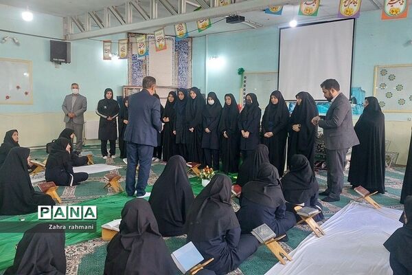 مراسم ولادت حضرت‌ عبدالعظیم حسنی(ع) در دبیرستان حجاب ناحیه‌یک شهرری