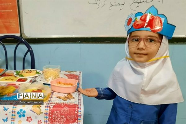 برگزاری جشنواره غذای سالم در دبستان دخترانه کوثر ملارد