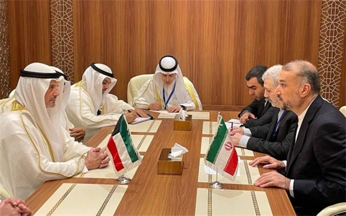 امیرعبداللهیان با وزیر خارجه کویت دیدار کرد