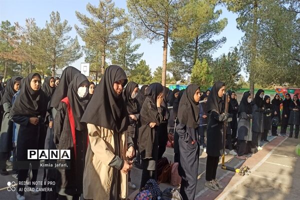 گرامیداشت هفته سلامت روان در دبیرستان شاهد مطهره شهرستان کاشمر