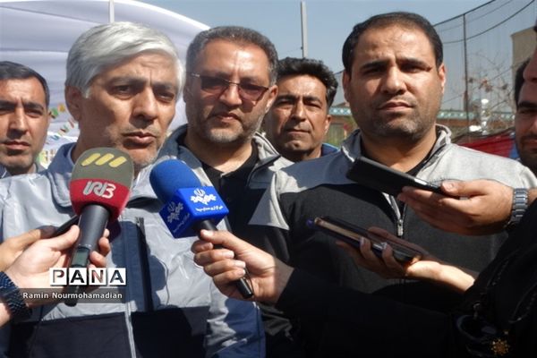 آیین آغاز مسابقات ورزشی دانش‌آموزان سراسر کشور به میزبانی آموزش و پرورش منطقه9 شهر تهران