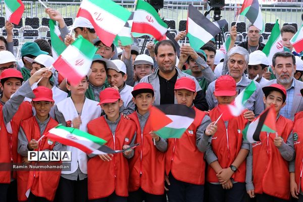 آیین آغاز مسابقات ورزشی دانش‌آموزان سراسر کشور به میزبانی آموزش و پرورش منطقه9 شهر تهران