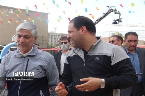 آیین آغاز مسابقات ورزشی دانش‌آموزان سراسر کشور به میزبانی آموزش و پرورش منطقه9 شهر تهران