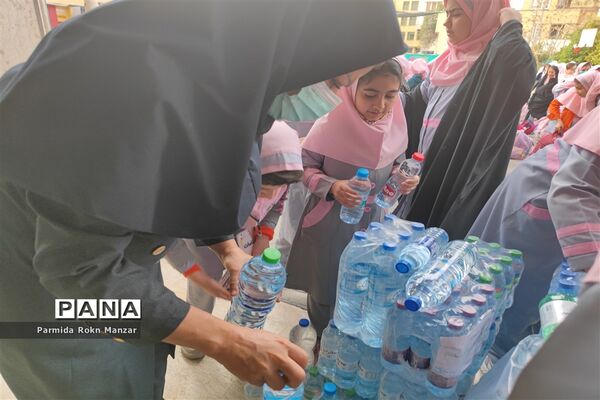 برگزاری پویش «طوفان آب» برای کمک به کودکان فلسطینی