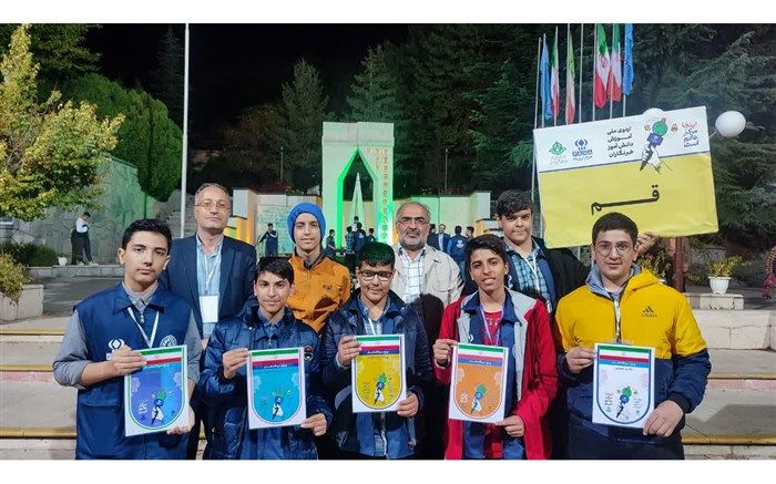 کسب 5 پرچم افتخار از سوی پسران دانش‌آموز قم در اردوی ملی خبرنگاری