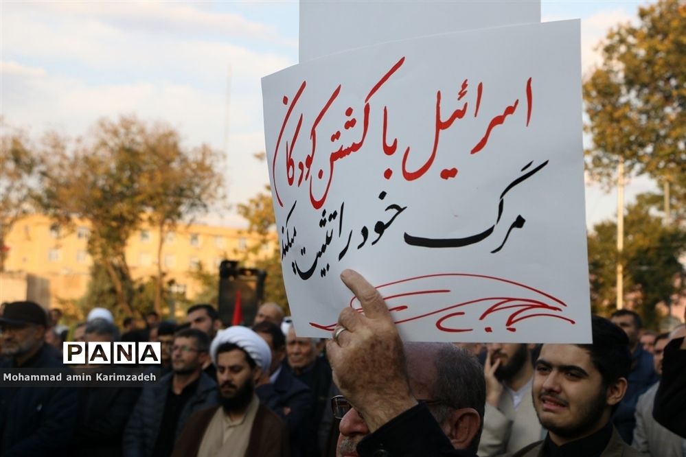 خروش مردم غیور تبریز