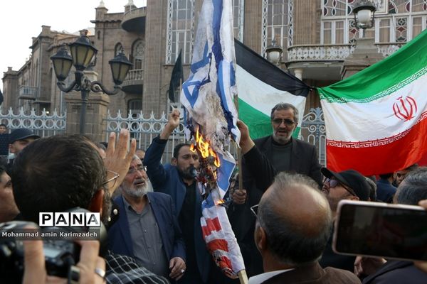 خروش مردم غیور تبریز