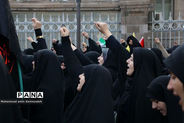 خروش مردم غیور تبریز