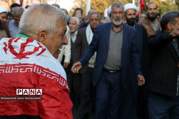 خروش مردم غیور تبریز