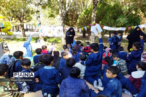 اردوی دبستان نواب صفوی جاجرم به‌مناسبت هفته سلامت و روان