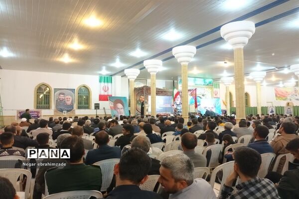 یادواره شهدای وحدت و بسیجی مدافع امنیت