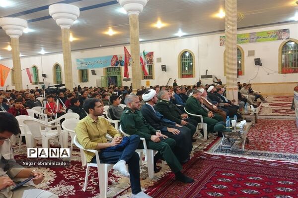یادواره شهدای وحدت و بسیجی مدافع امنیت