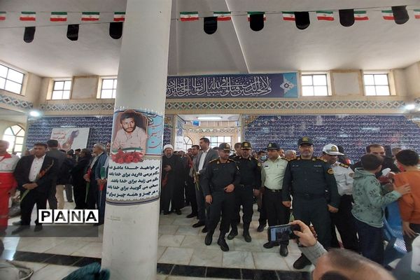 مراسم سالگرد ۱۴۴ شهید والا مقام شهر بن