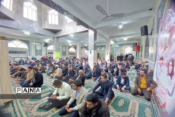 مراسم سالگرد ۱۴۴ شهید والا مقام شهر بن