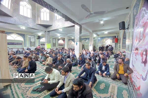 مراسم سالگرد ۱۴۴ شهید والا مقام شهر بن