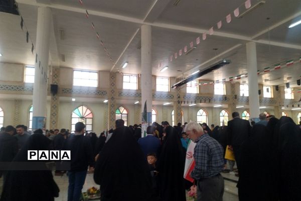 مراسم سالگرد ۱۴۴ شهید والا مقام شهر بن