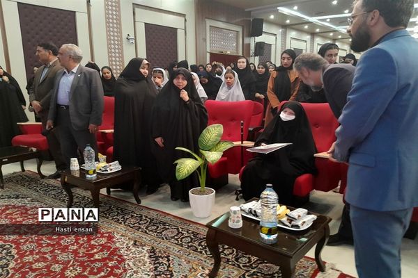 برگزاری مراسم تقدیر از دانش‌آموزان منتخب مسابقات فرهنگی هنری ناحیه ۷