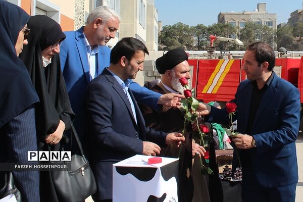 آیین افتتاح توزیع شیر رایگان مدارس کشور