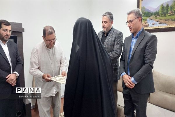 دیدار با خانواده جانبازان و شهدا در یوم الشهدا شهرستان ملارد