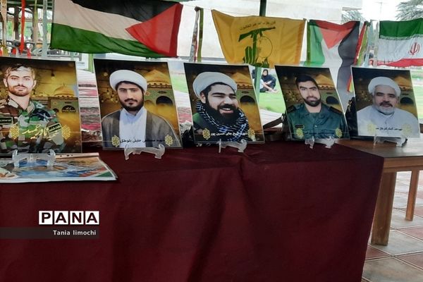 اجتماع دانش‌آموزان دبیرستان پاینده در حمایت از دانش‌آموزان و کودکان فلسطینی