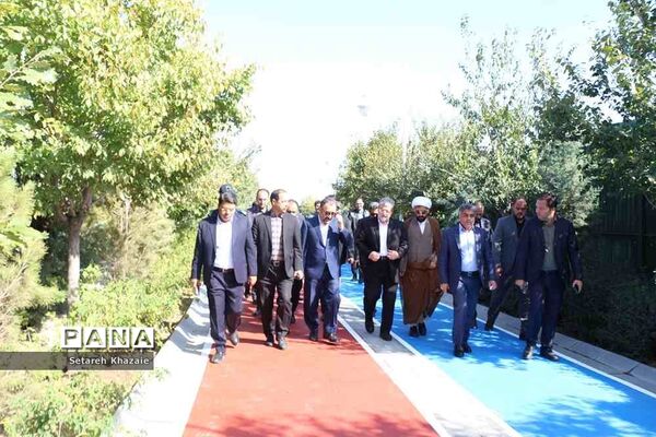 افتتاح بوستان شهربانو وکیل‌آباد با حضور معاون رئیس‌جمهوری در اموربانوان