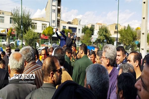 اجتماع با شکوه مردم شهرستان فیروزکوه در حمایت از مردم مظلوم فلسطین