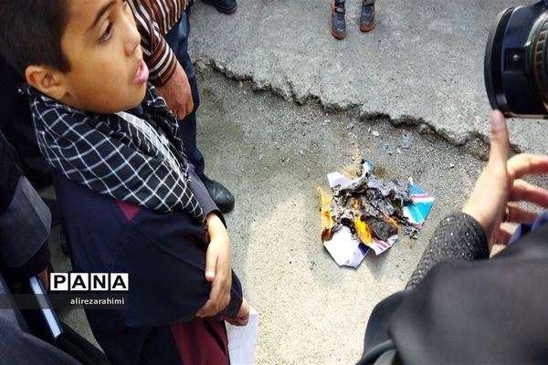 اجتماع با شکوه مردم شهرستان فیروزکوه در حمایت از مردم مظلوم فلسطین