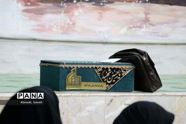 دانش‌آموزان خبرنگار میزبان پرچم حرم ابا عبدالله الحسین (ع) شدند