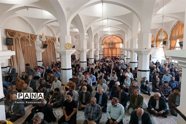 برگزاری نماز عبادی سیاسی جمعه شهرستان خلیل‌آباد